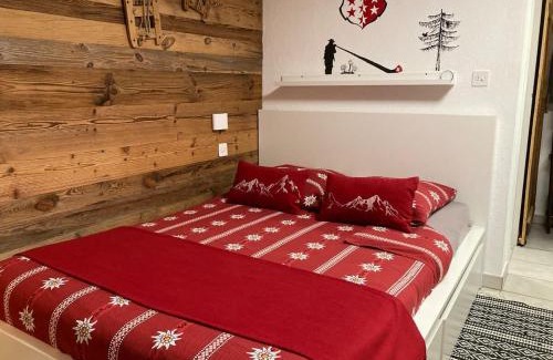 Zermatt Apartment | House St-George Studio Alpine with terrace and view on village