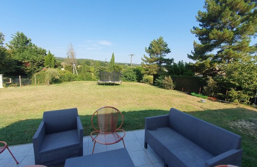Saint-Paulet-de-Caisson Villa | House with swimming pool and swing 10 minutes from Ardèche and 1 hour from the beach