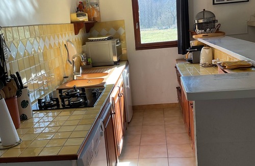 Valgorge House | House with 40m2 covered terrace, in quiet La Baume valley, sleeps 6.