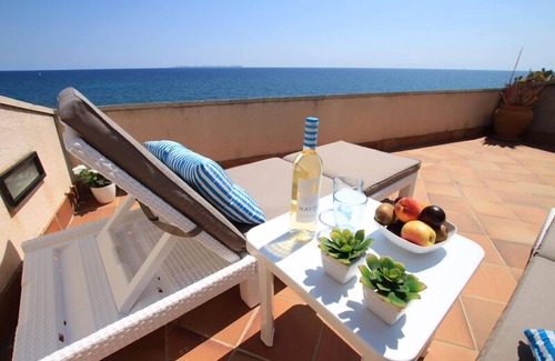Sa Rapita Villa | House with fantastic views in 1st sea line