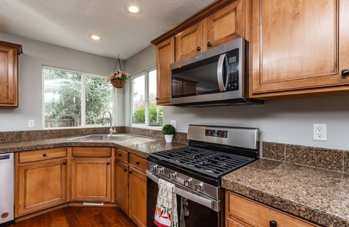 Meridian House | House with Fire Pit & Pool Access in NW Meridian