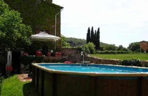 Simignano House | House with swimming pool is fenced garden
