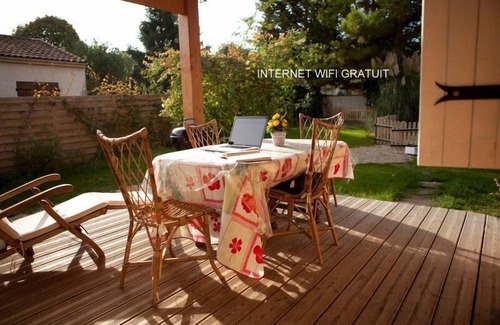 Les Mathes House | House wooden chalet - Les Mathes - Charente-Maritime