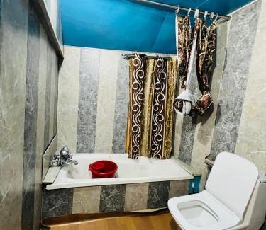 Dal Lake Hotel | houseboat star ruby snow view