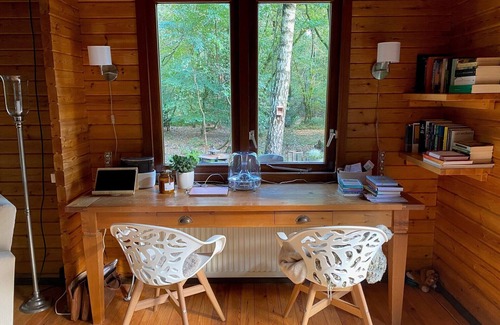Nutter House | Houten Huis Direct aan Natuurpark Springendal en Nabij Kunststad Ootmarsum