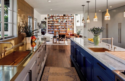 Greater Wilshire - Hancock Park House | Howard Hughes Estate: Spanish Revival Gem w/Pool, Wine Cellar & Guest House