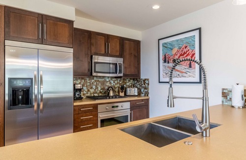 Downtown Steamboat Springs Condo | Howelsen Place B211 | Downtown Condo | Private Heated Garage | Fire Pit With Views