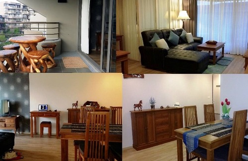Hua Hin Condo | Hua Hin vacation home in luxury beachfront property, right on the beach newly built with golf