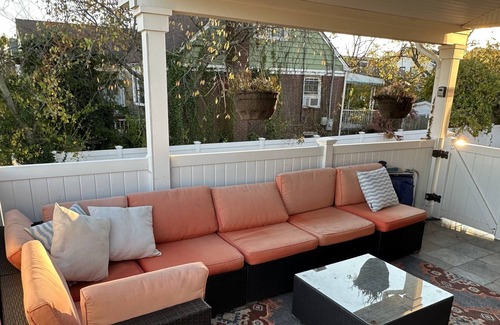 Long Beach House | Huge 2 family Home steps from Ocean. 5 Bedrooms 4 Baths