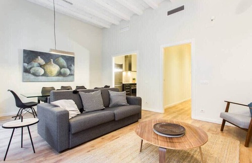El Raval Apartment | Huge 4bedroom with terrace in Las Ramblas