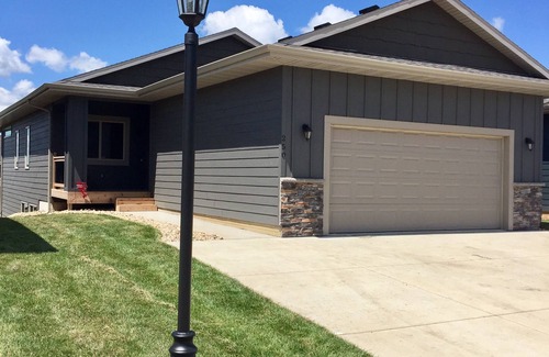 Arnolds Park Cabin | Huge, Clean, Beautiful New House at Bridges Bay Okoboji Resort! TONS of space!