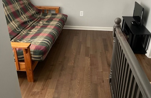 Elk Rapids House | Huge corner lot, home is a 2-minute walk to beach, playground, and park