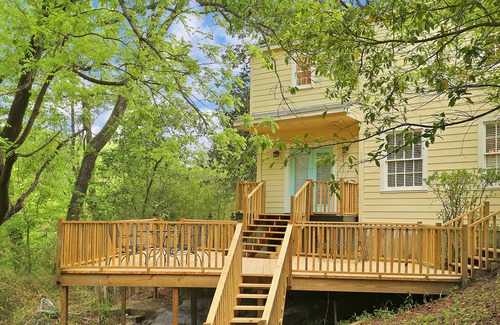 Greater Belhaven House | Huge Historic 4BR House w/ Patio, sleeps 12