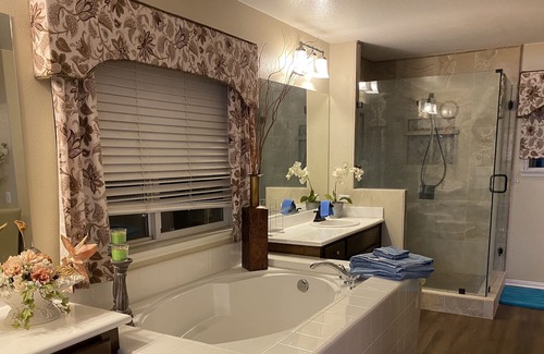 Murrieta Apartment | Huge luxurious Master Bedroom Suite w/ full privacy & View