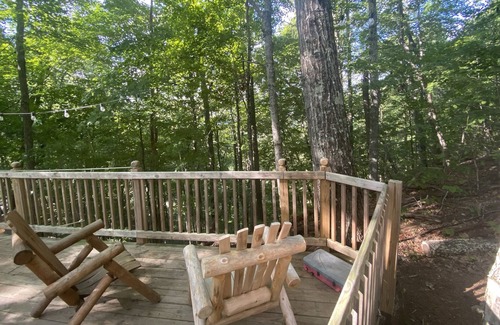 Thorn Hill RV Rental | Huge Luxury Glamping Tent Nestled in Nature