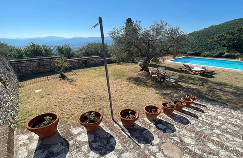 Baiano Apartment | Huge manor close to Spoleto - Private swimming pool