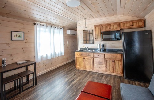 North Sebago Villa | Hummingbird Limit 3 1 Bedroom Cabin