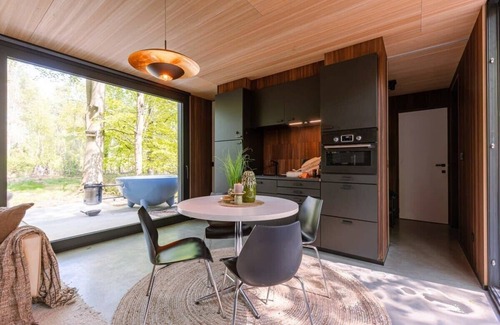 Stekene Cabin | Huswell - Cozy Forest Cabinet with Private Hot Tub