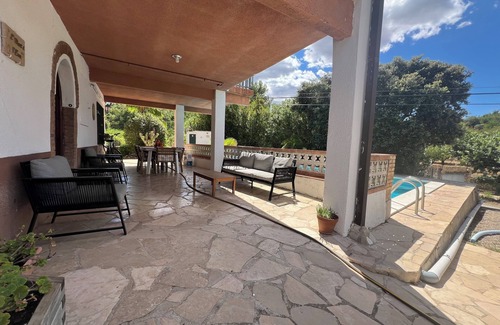 Godall Villa | HUTTE-1960 Mediterranean Country House with garden and pool in 3ha estate