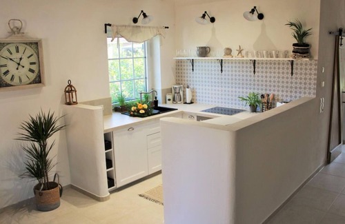 Munkeboe House | Huus Lüttje Iloov - Ferienhaus, Dusche, WC, 1 Schlafraum