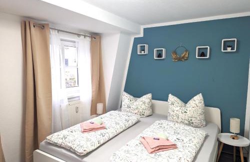 Sebnitz Apartment | HW4B - Urlaubsmagie - Zentral mit Gemeinschaftsgarten, -Pool & -Sauna