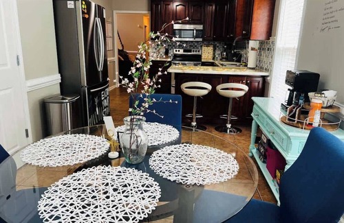 Hope Mills House | I-95 easy Gym Golf Cart Fire Pit Pet ok