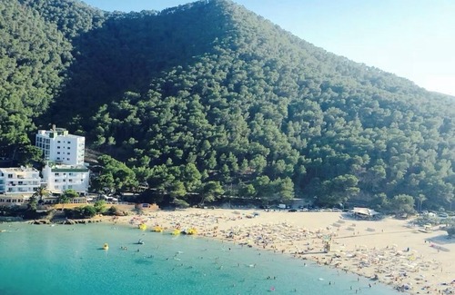 Santa Eulalia del Rio Apartment | Ibiza Beach penthouse studio breathtaking seaviews 8mn walkto Beach