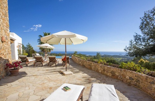 Santa Eulalia del Rio House | Ibiza Finca holiday with breathtaking panoramic sea views