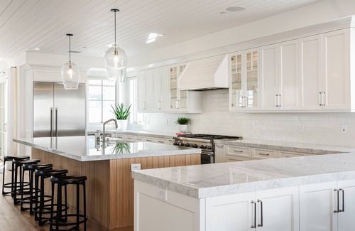 The Strand House | Iconic Modern S. MB Walk Street Ocean View Stunner