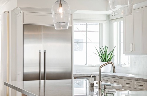 The Strand House | Iconic Modern S. MB Walk Street Ocean View Stunner