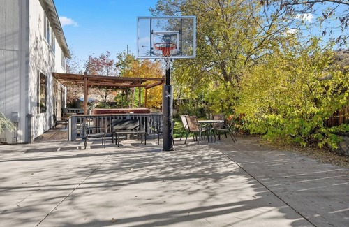Northwest Reno House | Iconic Retreat Basketball Court Hot Tub Game Loft
