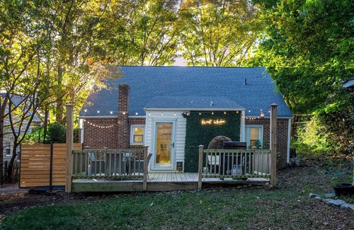 Winston - Salem House | Ideal Ardmore Location;Game Room;Hot Tub;BoHo Chic