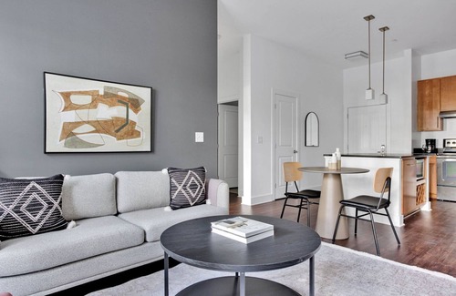 Cambridge Apartment | Ideal Cambridge Alewife 1BR w/W/D, Gym & Roof, nr T, by Blueground