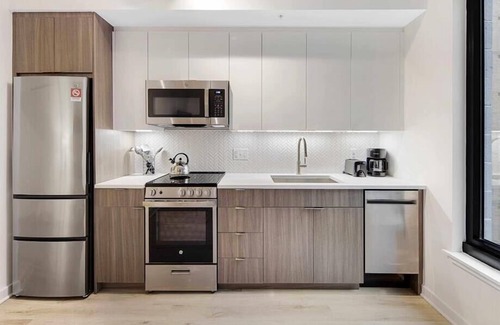NoMa Hotel | Ideal for Your DC Visit | Stylish 1BR Apartment with Full Kitchen