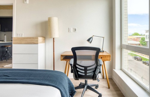 West Colfax Apartment | Ideal Sloan's Lake 1BR w/ Roof Deck, Gym & W/D, near Park, by Blueground