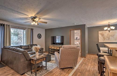 Sturgis House | Idyllic Sturgis Home with Fire Pit and Large Deck!