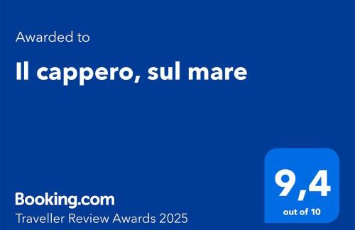 Porto Badisco Apartment | Il cappero, sul mare