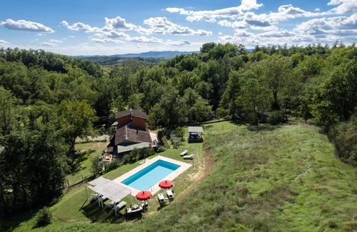 Terranuova Bracciolini Villa | IL DOCCIO, House + Private pool & hot tub