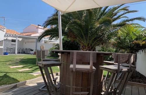 L'Epine House | Ile de Noirmoutier house comfortable, enclosed garden near the sea and harbor