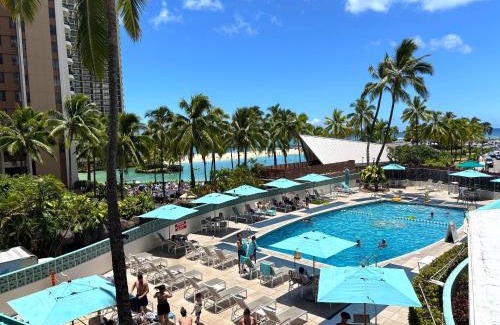 Waikiki House | Ilikai Apt 1822-2BR2BA Modern Unit with Ocean &Harbor Views No resort fees