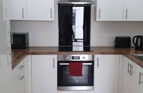 Salford Apartment | Immaculate 1-Bed Apartment on the 26th floor