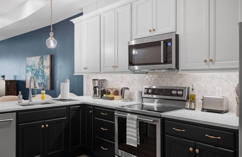 Lawrenceville Apartment | Immaculate Double King Suite| Rooftop Deck w/View
