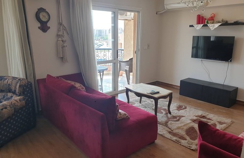 Al Rehab Apartment | In Rehab City Charming 2-bedroom apartment with WiFi, AC in delightful Cairo