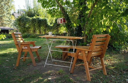 Quedlinburg Apartment | In the center of Quedlinburg, quiet and with a view of the garden and parking space