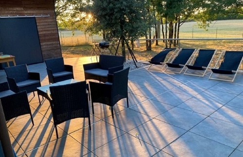 Soulomes House | In the heart of the causses! Beautiful modern wood-frame house with outdoor jacuzzi