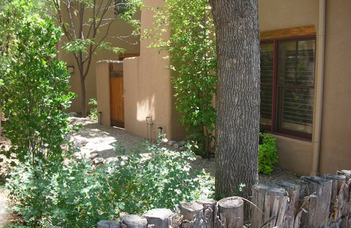 Northeast Santa Fe Condo | In-Town but Quiet and Private Setting