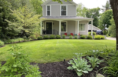 Saugatuck House | In-Town Saugatuck Walk to Town “Magical Backyard” 5 Stars!