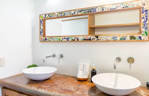 Los Tamarindos Villa | Incredible Beachfront Home with Private Patio and Pool with BBQ