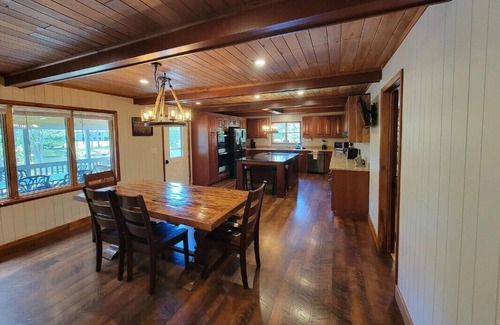 Treasure Lake House | Incredible Lakefront Property with Year-Round Hot Tub - SLEEPS 20