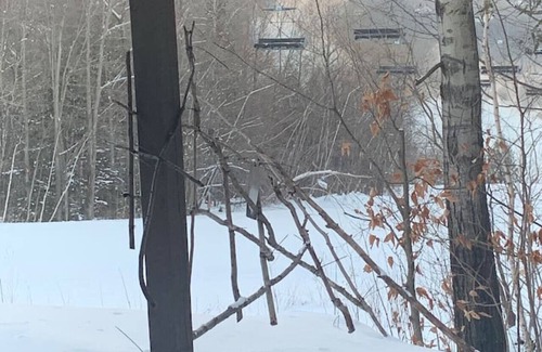Ludlow House | Incredible ski access on Sachem Trail - True Ski On/Ski Off Home - Private Hot Tub